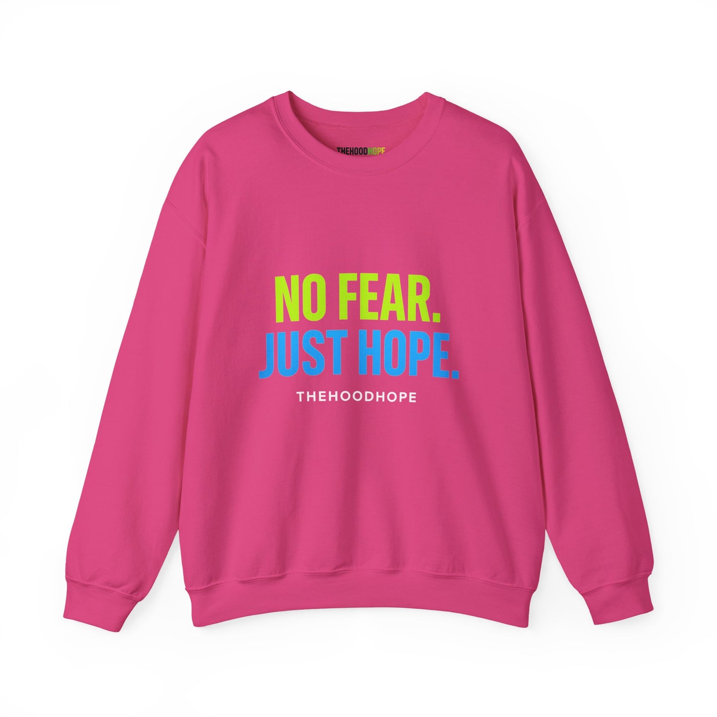 Inspirational Crewneck Sweatshirt | Unisex Hope & Positivity | Gift for Friends, Motivational Apparel, Cozy Sweatshirt