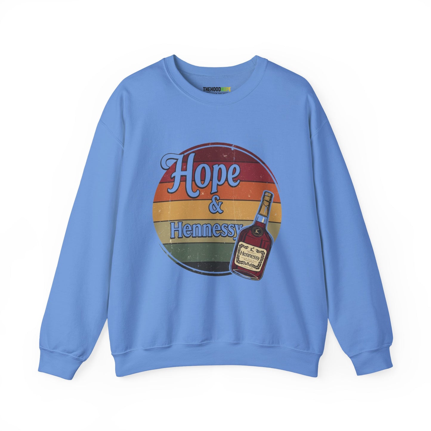Hope & Hennessy Crewneck Sweatshirt, Unisex Sweatshirt, Vintage Style Apparel, Comfortable Casual Wear, Gift Idea for Friends