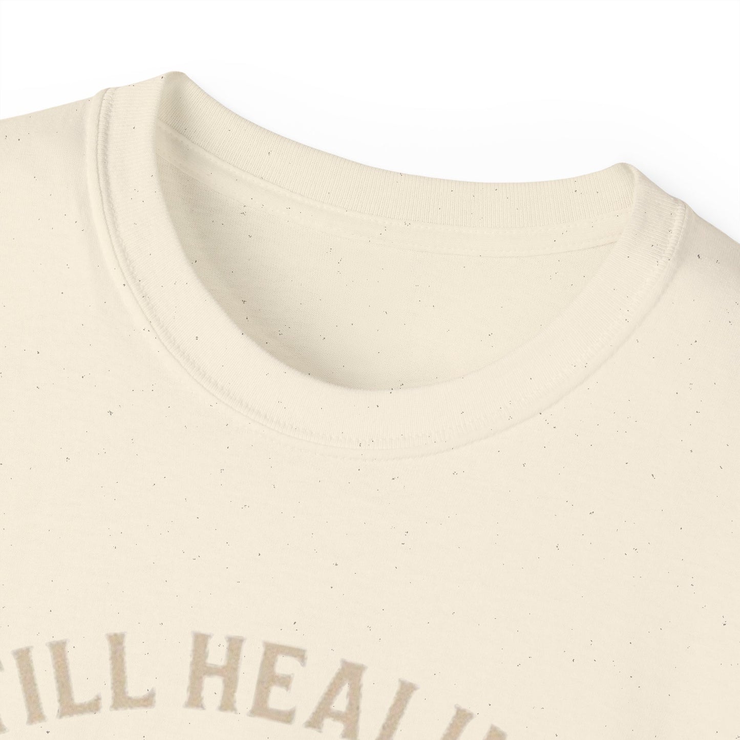 Healing Message Tee: Still Healing, Still Hood, Trauma-Inspired Cotton Shirt, Motivational T-Shirt, Self-Care Apparel