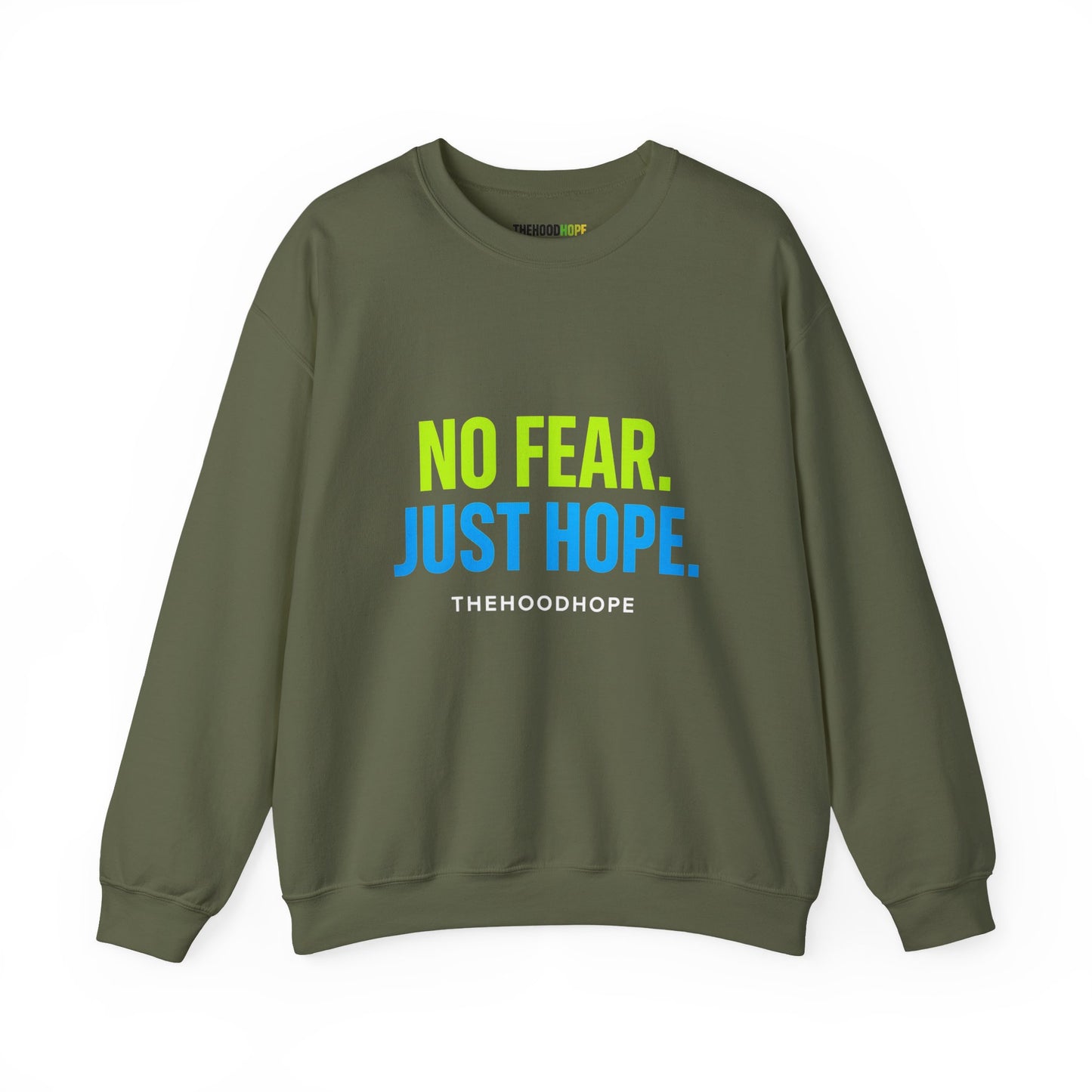 Inspirational Crewneck Sweatshirt | Unisex Hope & Positivity | Gift for Friends, Motivational Apparel, Cozy Sweatshirt