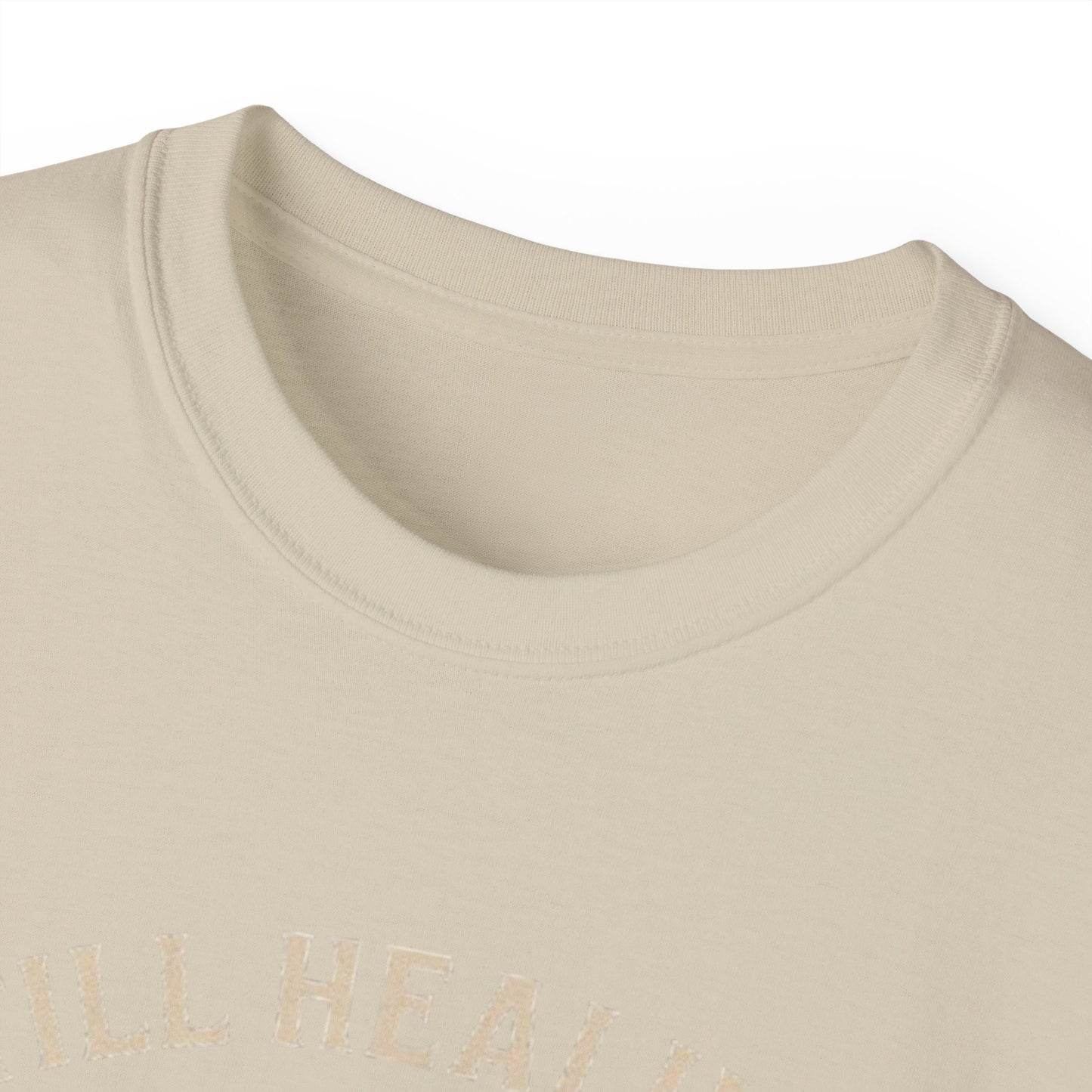 Healing Message Tee: Still Healing, Still Hood, Trauma-Inspired Cotton Shirt, Motivational T-Shirt, Self-Care Apparel