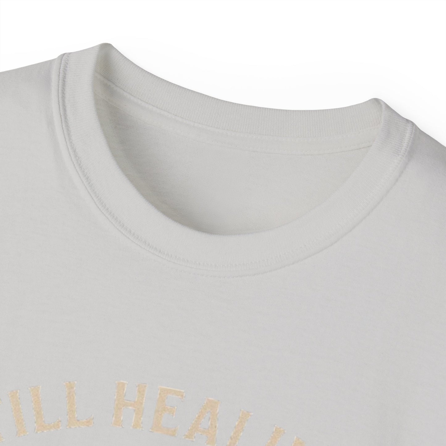 Healing Message Tee: Still Healing, Still Hood, Trauma-Inspired Cotton Shirt, Motivational T-Shirt, Self-Care Apparel