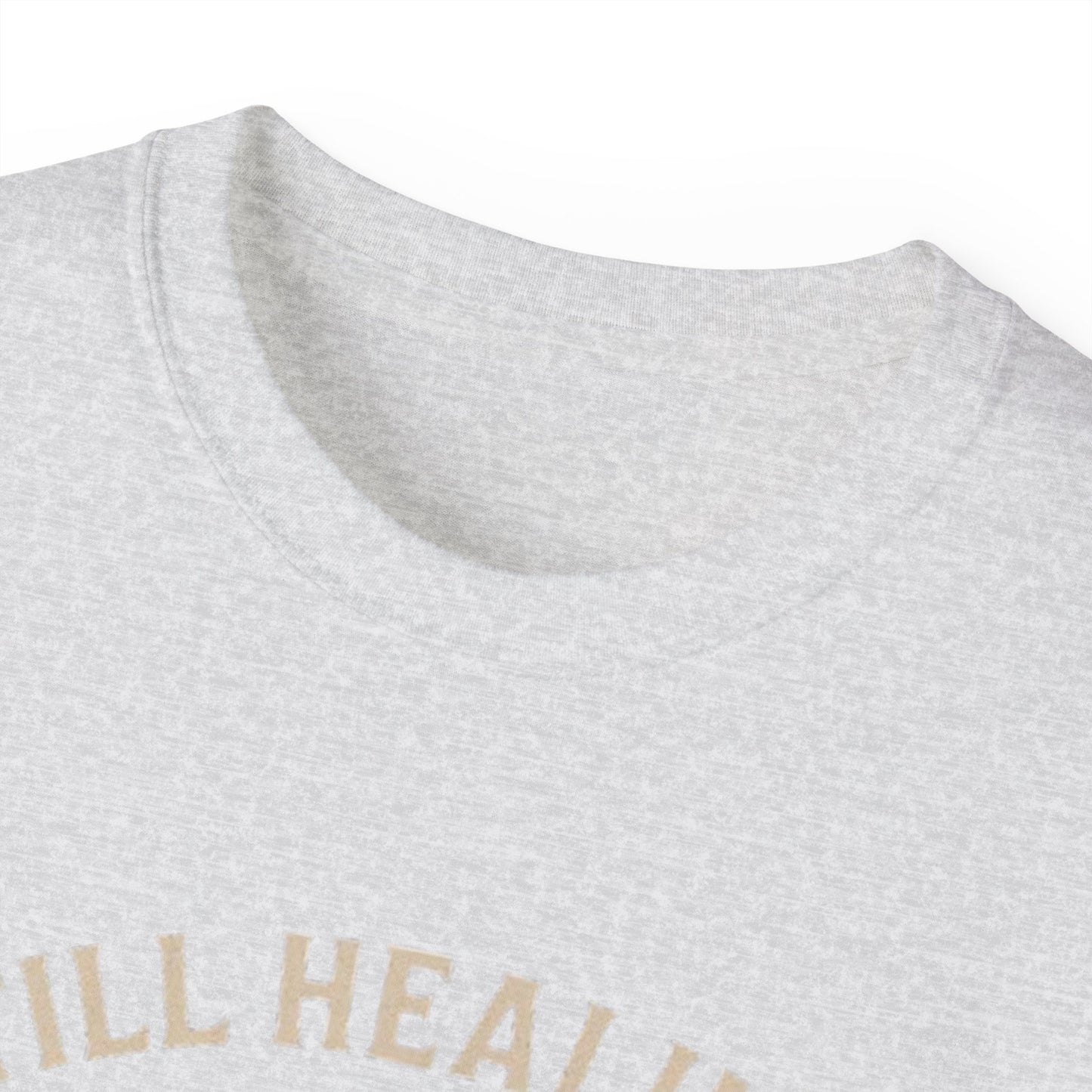 Healing Message Tee: Still Healing, Still Hood, Trauma-Inspired Cotton Shirt, Motivational T-Shirt, Self-Care Apparel