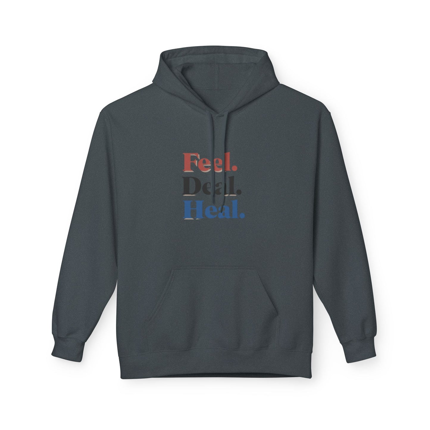 Unisex Motivational Hoodie | Feel. Deal. Heal. | Softstyle Fleece | Inspirational Gift | Comfortable Casual Wear | Cozy Sweatshirt for [...]