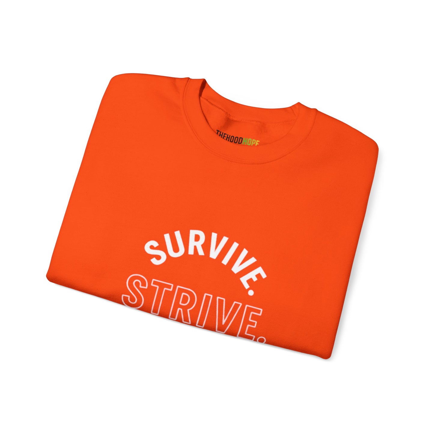 Empowerment Crewneck Sweatshirt: Survive, Strive, Rise - Motivational Apparel, Unisex Sweatshirt, Cozy Gift, Inspirational Fashion, [...]